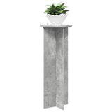 Plant Stand 2 pcs Concrete Grey 40 x 100 cm Engineered Wood 899693