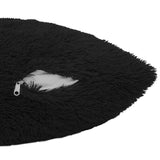 Cushion with Pillow HEERLEN 6 pcs Black PV Fleece 926744