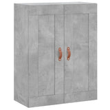 Highboard Concrete Grey 69.5x34x180 cm Engineered Wood 3199661