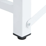 Washing and Drying Machine Pedestal with Pull-out Shelves White 51196