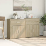 Sideboards 2 pcs Sonoma Oak 60x31x70 cm Engineered Wood 3276548