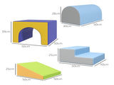 4-Piece Soft Play Set for Toddlers, Multicoloured T3398P348559