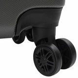Suitcase with Lock 3 pcs Dark Grey 50 x 31 x 78 cm ABS Plastic 42006233