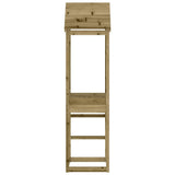 Play Tower 52.5x46.5x206.5 cm Impregnated Wood Pine 826513