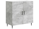Sideboard Concrete Grey 66 x 34.5 x 89.5 cm Engineered Wood 894818
