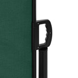 Retractable Side Awning Dark Green 140x500 cm 4004425