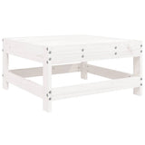 8 Piece Garden Sofa Set White Solid Wood Pine 3250605