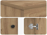 Bathroom Furniture Set Artisan Oak Engineered Wood 3404221