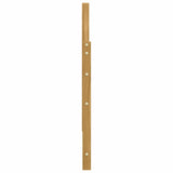 Armrests Module 2 pcs White 79 x 4 x 73 cm Solid Acacia Wood 901596
