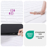 Foam Mattress Medium Soft 100x200 cm 373033