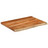 Bathroom Countertop 70x60x3.8 cm Rectangular Solid Wood Acacia 370307