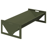 Livestock Feeding Trough Olive Green 108 x 50 x 28 cm 874616