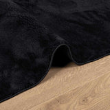 Rug OVIEDO Short Pile Black 240x340 cm 375563