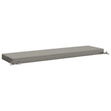 2-Piece Bench Cushions SOEST 2 pcs 100% Polyester Grey 949931