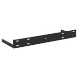 Floating Wall Shelves 4 pcs Oak and White 40x23x3.8 cm MDF 326572