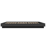 Bed Frame without Mattress Black 140x200 cm 3281190