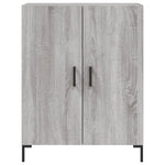 Highboard Grey Sonoma 69.5x34x180 cm Engineered Wood 3198215