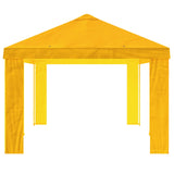 Gazebo Cover 6 x 3 m Yellow Polyester 190 gsm 900430