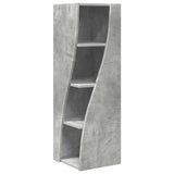 Corner Cabinet Concrete Grey 32x32x102cm Engineered Wood 889858