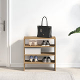 Shoe Racks 2 pcs Stackable Artisan Oak 60x30x30.5 cm 858874