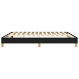 Box Spring Bed Frame Black Super King Fabric 3121180