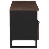 TV Units with Drawer Walnut 100 x 33 x 46 cm Engineered wood 4018026
