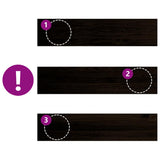 Stair Treads 2 pcs Brown Black 110x30x2 cm Solid Wood Oak 3283806
