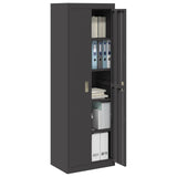 Storage Cabinet Black 60 x 40 x180 cm Steel 3406196