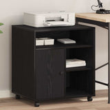 Printer Stand Black oak 60 x 50 x 67 cm Engineered wood 862284