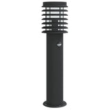 Outdoor Floor Lamp with Sensor Black 60 cm Stainless Steel 4006369