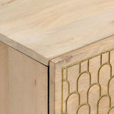 Bedside Cabinets 2 pcs 40x33x46 cm Solid Wood Mango 358245