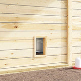 Chicken Nesting Box 1 Compartment Wall-Mounted Galvanised Steel 4104898