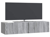 Wall-Mounted TV Cabinet Grey Sonoma 98 x 31 x 30 cm 898561