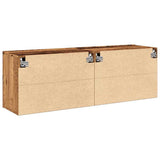 TV Cabinets Wall-mounted 2 pcs Old Wood 60x30x41 cm 857663