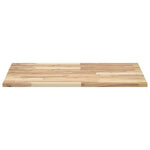 ZNTS Desk Top Untreated 100x60x2 cm Solid Wood Acacia 3279726