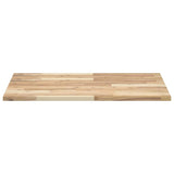 ZNTS Desk Top Untreated 100x60x2 cm Solid Wood Acacia 3279726