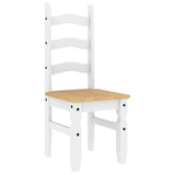 Dining Chairs 2 pcs Corona White 42x47x107 cm Solid Wood Pine 4005725