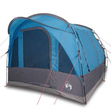 Camping Tent Tunnel 3-Person Blue Waterproof 94623