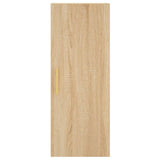 Highboard Sonoma Oak 34.5x34x180 cm Engineered Wood 3199036