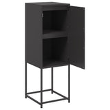 Highboard Black 36x39x107 cm Steel 846530