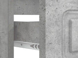 Bathroom Sink Cabinet UTRECHT Concrete Grey 82 x 41x 56 cm 897678