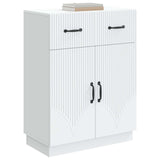 Sideboard with Drawer White 66 x 34.5 x 87 cm Engineered Wood 895325