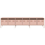 TV Cabinet Pink 202x39x43.5 cm Cold-rolled Steel 3307150