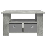 Coffee Table Concrete Grey 77 x 55 x 42 cm Engineered Wood 8000415