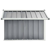 150908 Garden Robot Lawnmower Shed 92x97x63 cm Galvanised Steel Grey