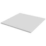 Mattress Topper White 200 x 200 x 6 cm Jaquard Fabric 4106208