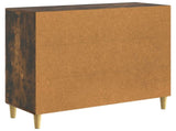 Sideboard Smoked Oak 89 x 34.5 x 80 cm Engineered Wood 894650