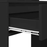 Bedroom Dressing Tables with Drawer Black 80 x 39.6 x 135 cm 888968