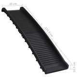 170987 Folding Dog Ramp Black 155,5x40x15,5 cm