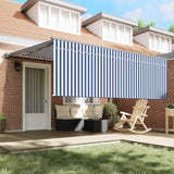 Retractable Awning Manual Blue and anthracite 400 x 300 cm 3330488